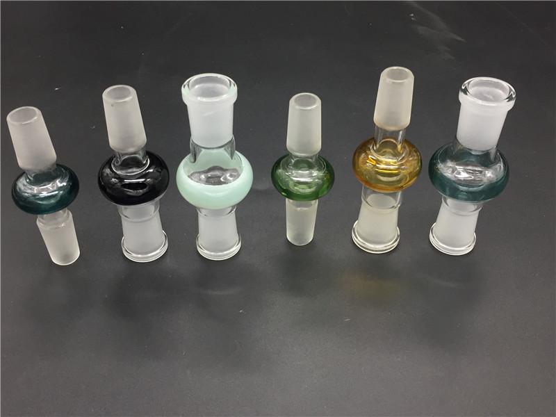 Colorful glass bong adapter 14.4mm18.8 male to female joint 14mm 18mm female to male converter glass adapter joint for glass bong
Colorful glass bong adapter 14.4mm18.8 male to female joint 14mm 18mm female to male converter glass adapter joint for glass bong