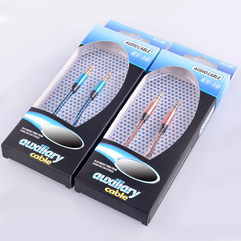 DHL Free Colorful nylon weaving 3.5mm Aux Audio Auxiliary Cable Jack Male to Male Plug Stereo Cord Wire for smartphoe smart phone
DHL Free Colorful nylon weaving 3.5mm Aux Audio Auxiliary Cable Jack Male to Male Plug Stereo Cord Wire for smartphoe smart phone