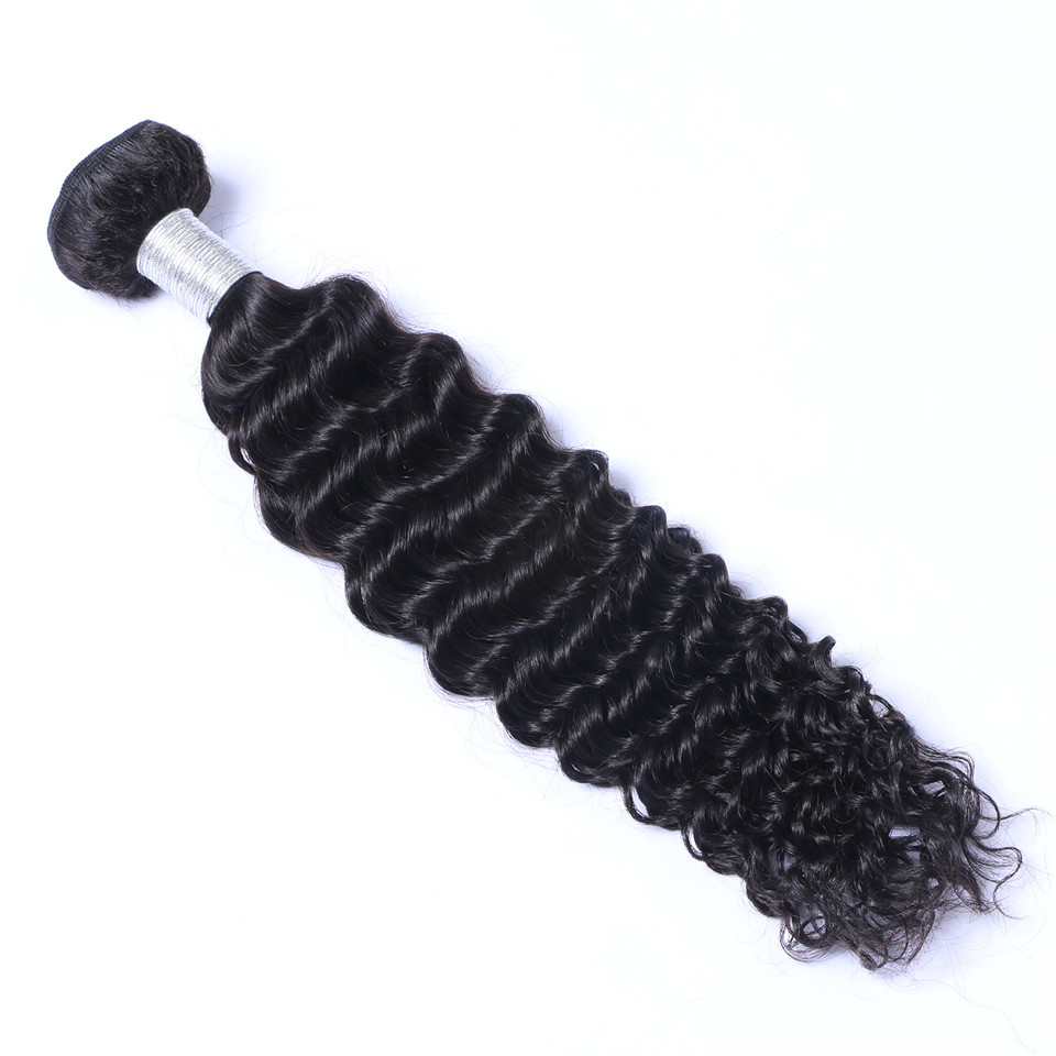 Peruvian Virgin Human Hair Deep Wave Curly Unprocessed Remy Hair Weaves Double Wefts 100g/Bundle 1bundle/lot Can be Dyed Bleached, Natural color
Peruvian Virgin Human Hair Deep Wave Curly Unprocessed Remy Hair Weaves Double Wefts 100g/Bundle 1bundle/lot Can be Dyed Bleached, Natural color