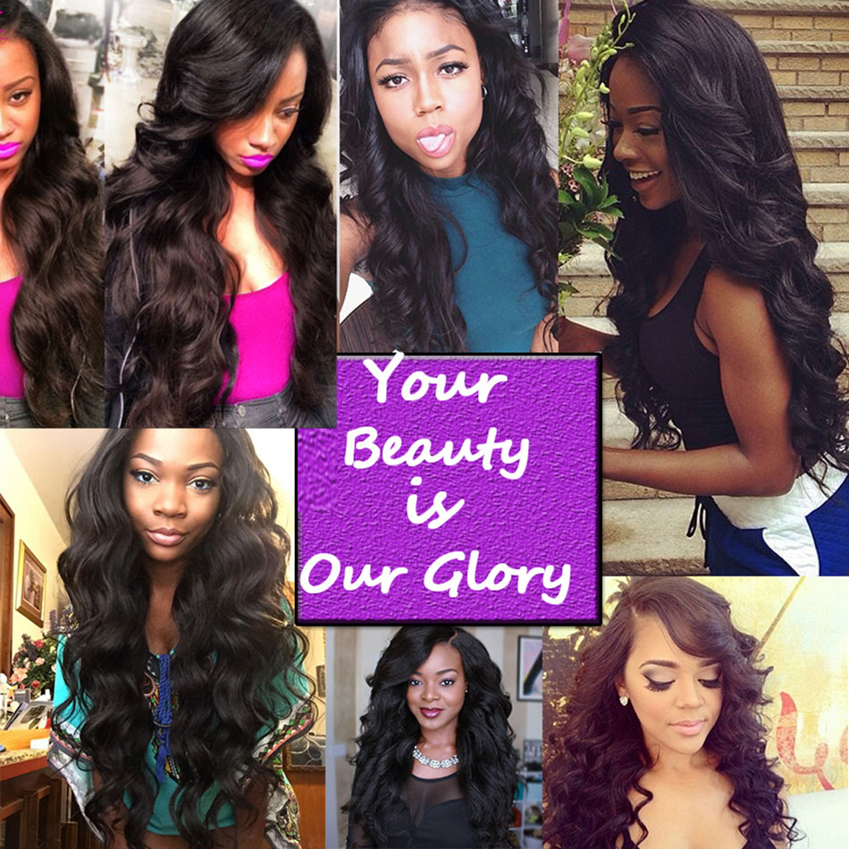 Brazilian Virgin Hair Body Wave 100% Unprocessed Remy Human Hair Weave Bundles Peruvian Malaysian Indian Cambodian Brazilian Hair Extensions