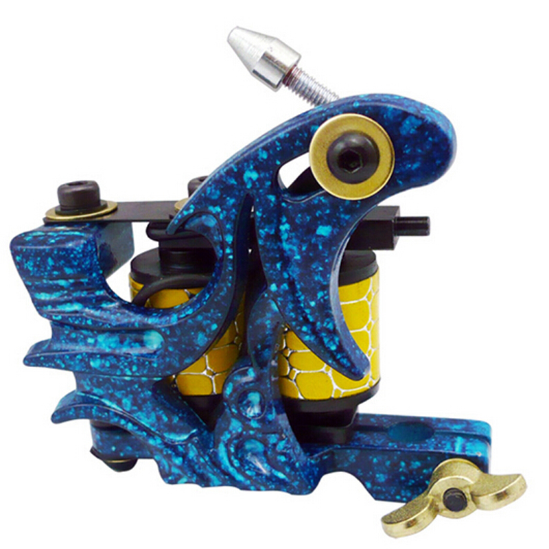 Beginner Complete Tattoo Kit 2 Professional Tattoo Machine Kit Coil Machine Guns Power Supply Needle Grips Set free shipping