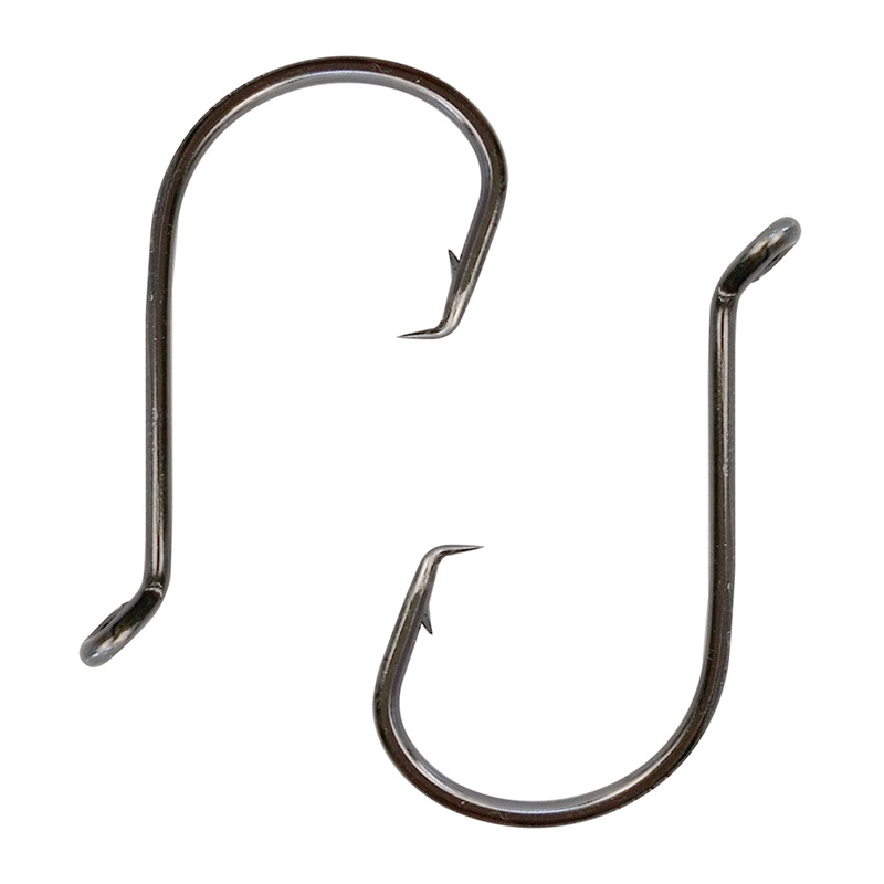 100pcs 7384 High Carbon Steel Fishing Hooks Black Offset Sport Circle Bait Fishing Hook Size 1-8/0
100pcs 7384 High Carbon Steel Fishing Hooks Black Offset Sport Circle Bait Fishing Hook Size 1-8/0