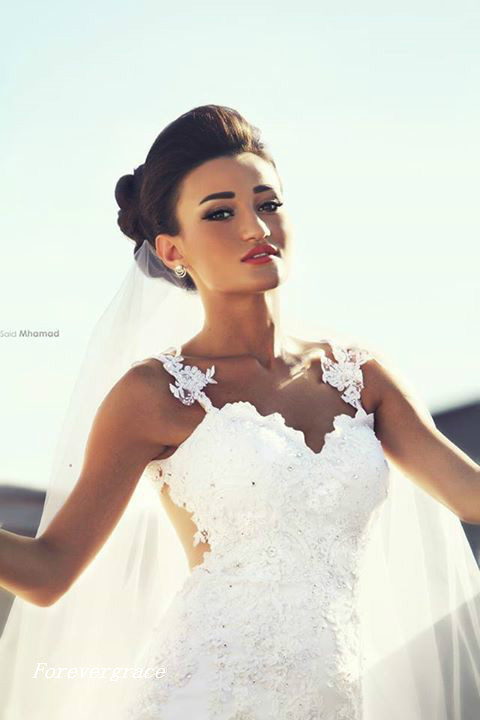 Vintage Sexy Mermaid Long Spaghetti Straps Wedding Dress Lace Bridal Gown With Removeable Train Plus Size Custom Made Vestido De Noiva Longo