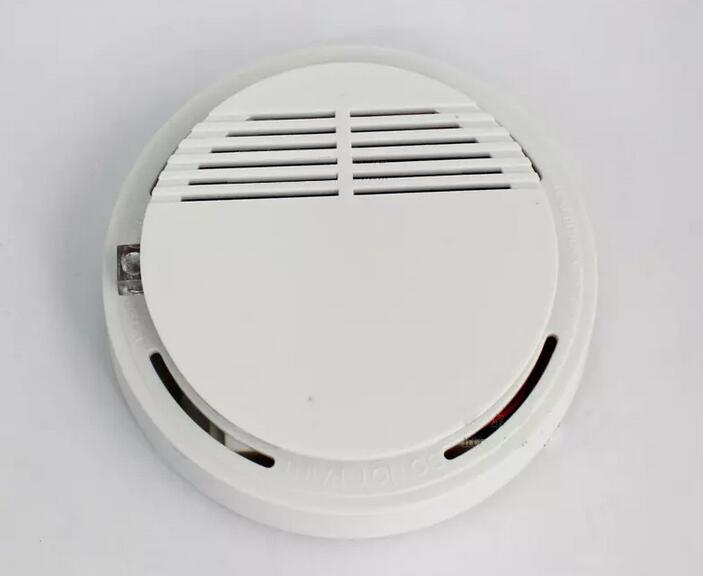 Smoke Detector Alarms System Sensor Fire Alarm Detached Wireless Detectors Home Security High Sensitivity Stable LED with 9V Battery