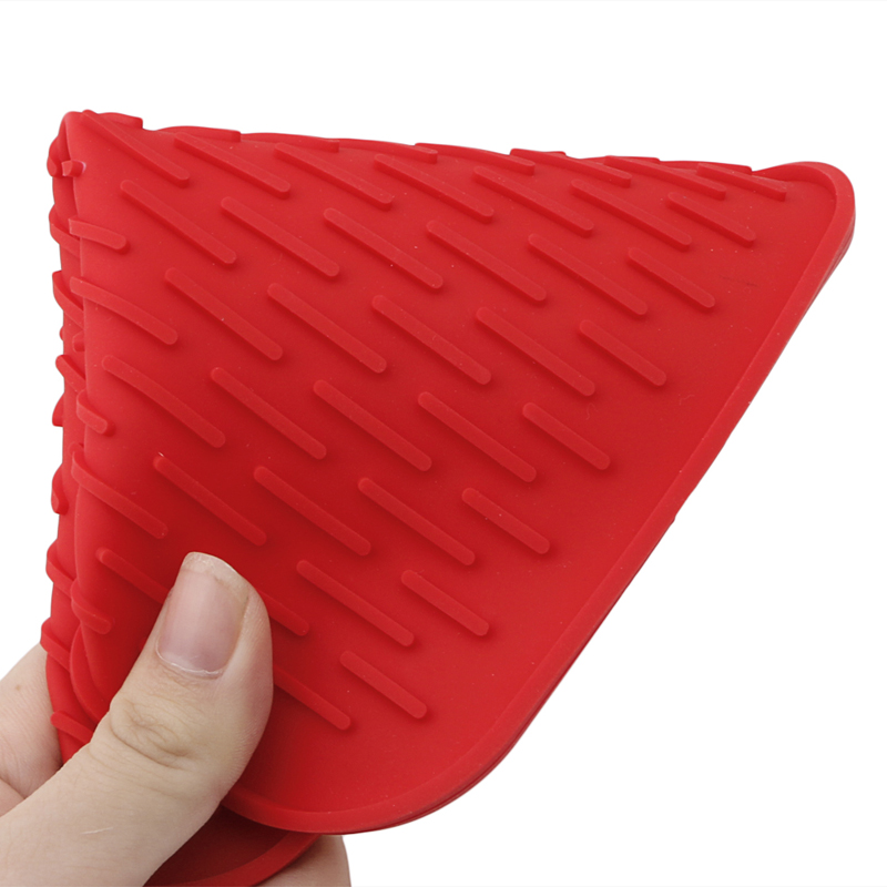 Wholesale- Silicone Holder Kitchen Mat Heat Non-slip Resistant Trivet Tray Pot Straightener Kitchen Tool Table Decoration Accessories Mats