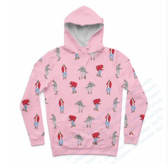 Newest Fashion Womens/Mens Drake Hotline Bling Dance Moves Funny 3D Print Casual Crewneck Hoodies Plus Size LMS00010, Black
Newest Fashion Womens/Mens Drake Hotline Bling Dance Moves Funny 3D Print Casual Crewneck Hoodies Plus Size LMS00010, Black