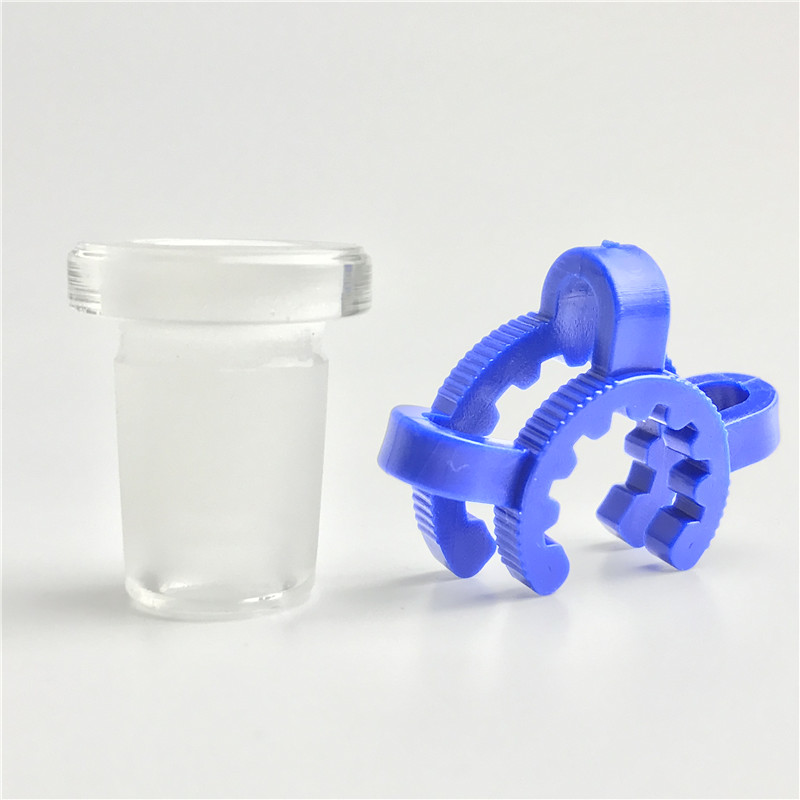 10mm 14mm 18mm glass adapter with plastic keck clip blue white mini thick short glass water pipes for smoking
10mm 14mm 18mm glass adapter with plastic keck clip blue white mini thick short glass water pipes for smoking