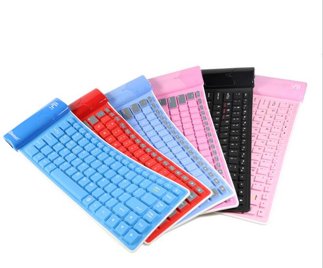 Retail Mobile phone tablet ISO android universal wireless bluetooth keyboard waterproof foldable silica gel soft keyboard
Retail Mobile phone tablet ISO android universal wireless bluetooth keyboard waterproof foldable silica gel soft keyboard