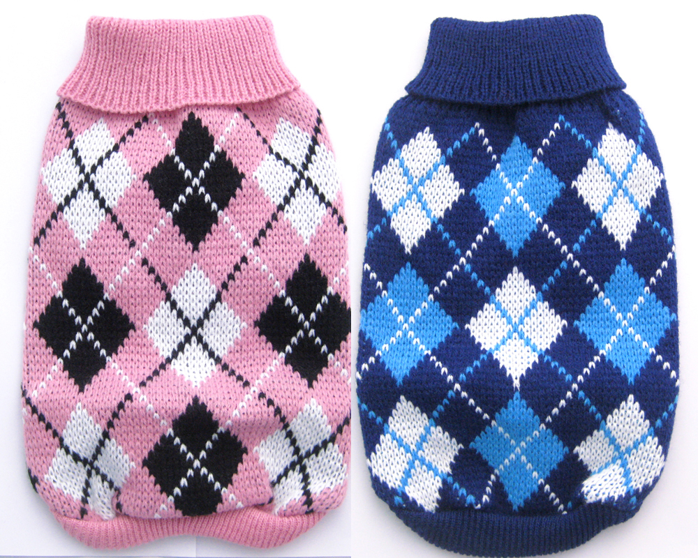 Free Shipping! Pink/Blue argyle dog Sweater pet jumper clothes apparel Coats,5 sizes/XS S M L XL5 sizes available
Free Shipping! Pink/Blue argyle dog Sweater pet jumper clothes apparel Coats,5 sizes/XS S M L XL5 sizes available