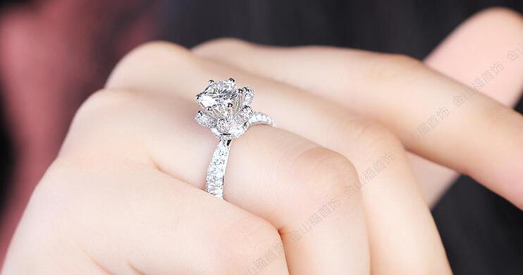 2017 New Hot Luxury Jewelry 6MM Round Cut Topaz 925 Sterling Silver CZ Diamond Solitaire Wedding Engagement Women Band Ring Gift Size 5-11
