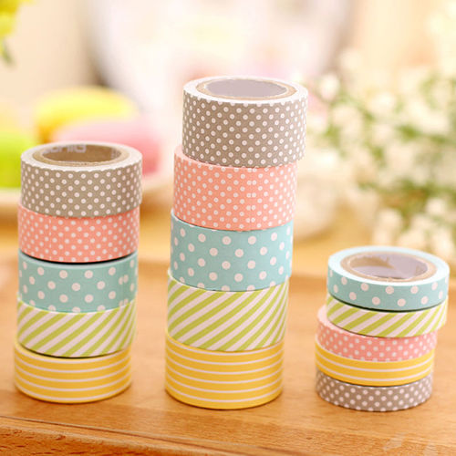Hot sale 5 PCS/Set Color Paper Tapes Handmade DIY Decorative Washi Tape Colored Rainbow Tapes 2016
Hot sale 5 PCS/Set Color Paper Tapes Handmade DIY Decorative Washi Tape Colored Rainbow Tapes 2016
