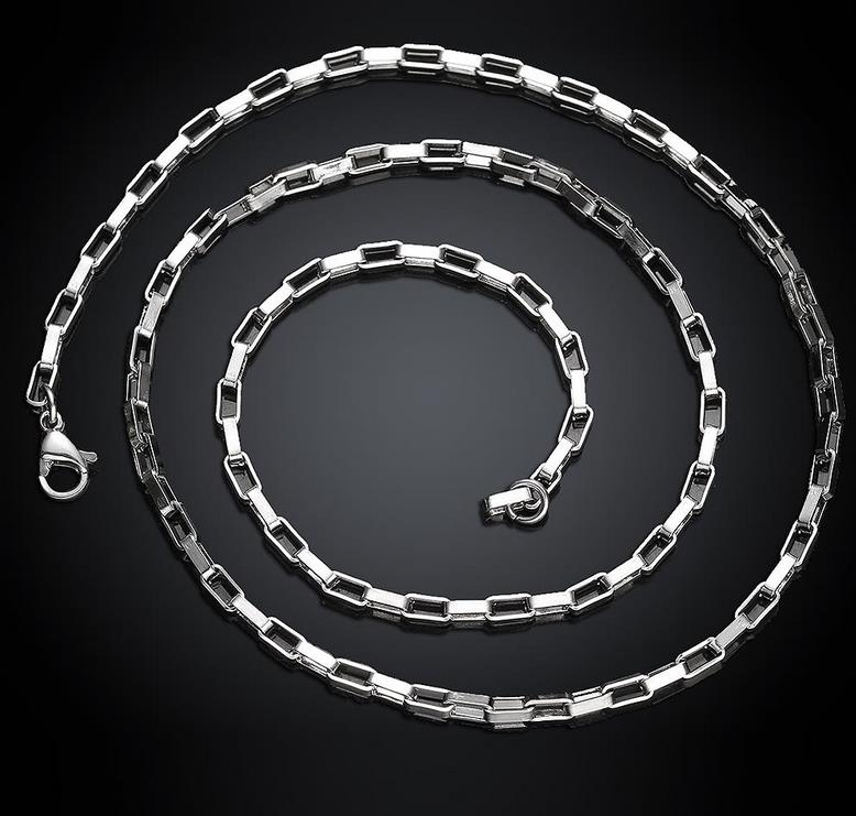 Necklaces High Quality 316L Stainless Steel 45cm 50cm 55cm 60cm Figaro Chains Necklaces Stainless Steel Never fade necklaces jewelry