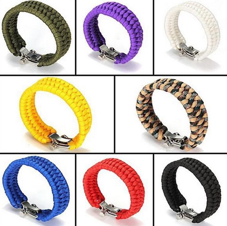 Outdoor safety supplies hand survival camping emergency umbrella bracelet shackle bracelet FB003 mix order 20 pieces a lot Beaded, Strands
Outdoor safety supplies hand survival camping emergency umbrella bracelet shackle bracelet FB003 mix order 20 pieces a lot Beaded, Strands
