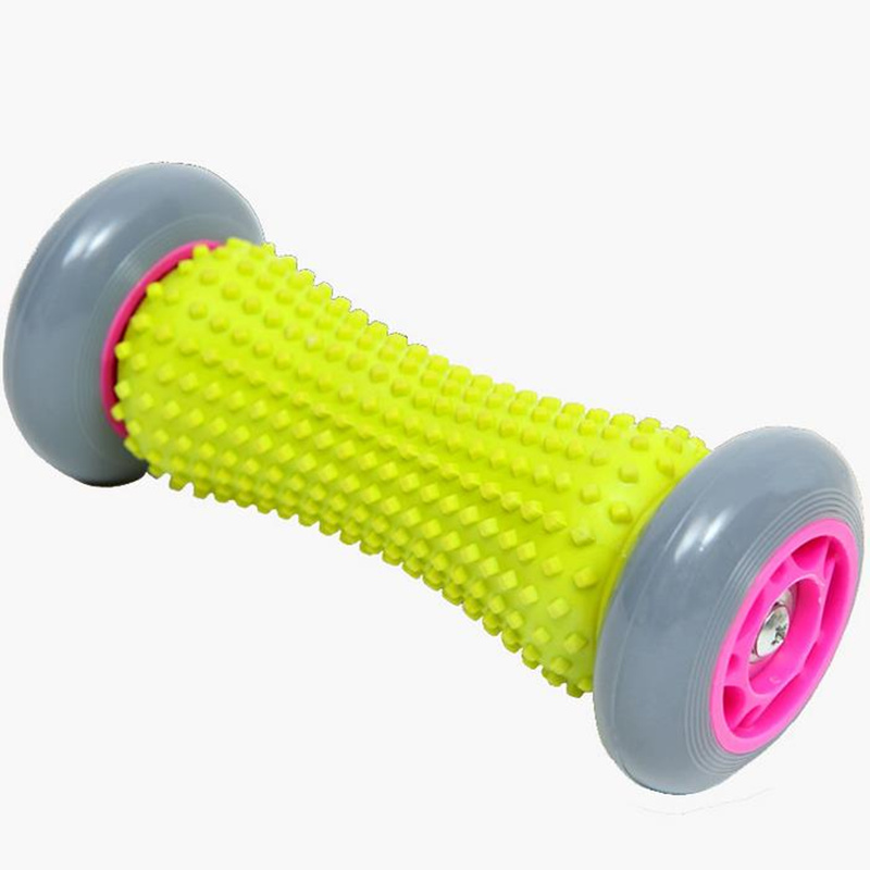 Travel Massager Foot Massage Tool Muscle Roller Wheel and Yoga massage health care wheel massager tool fast shipping F20171705