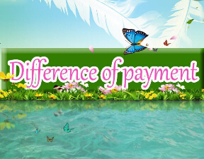 difference of payment for freight