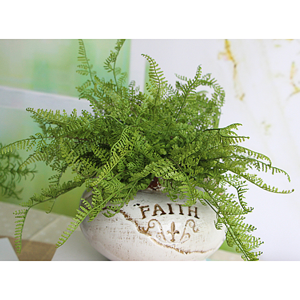 Beauty Fern Fake Plant Artificial Floral Leave Foliage Home Office Decoration Drop Shipping Bunches Wholesale