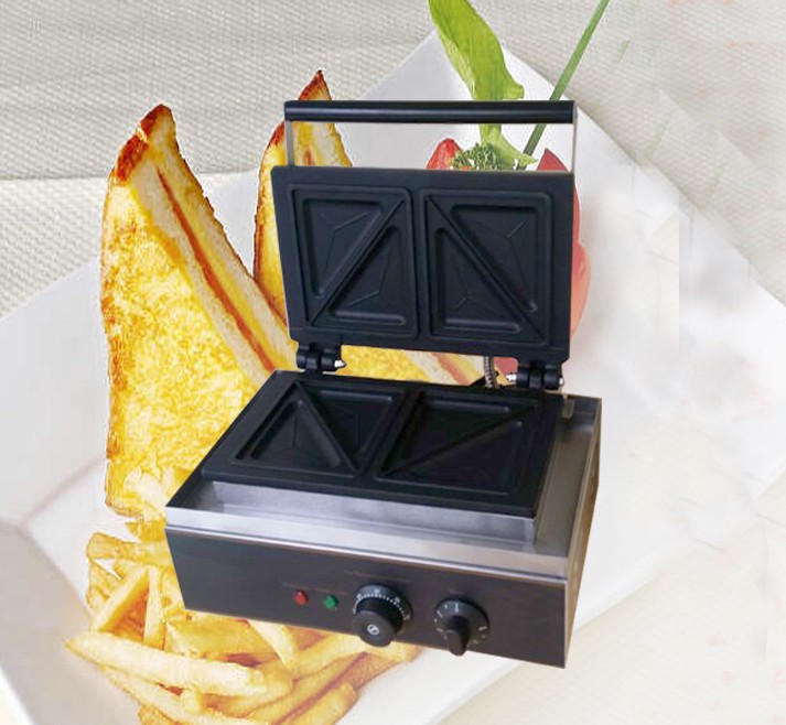 110v 220v Commercial Breakfast Sandwich Maker Machine Bread Toaster Oven Kitchen Equipment Waffle Machines1241881