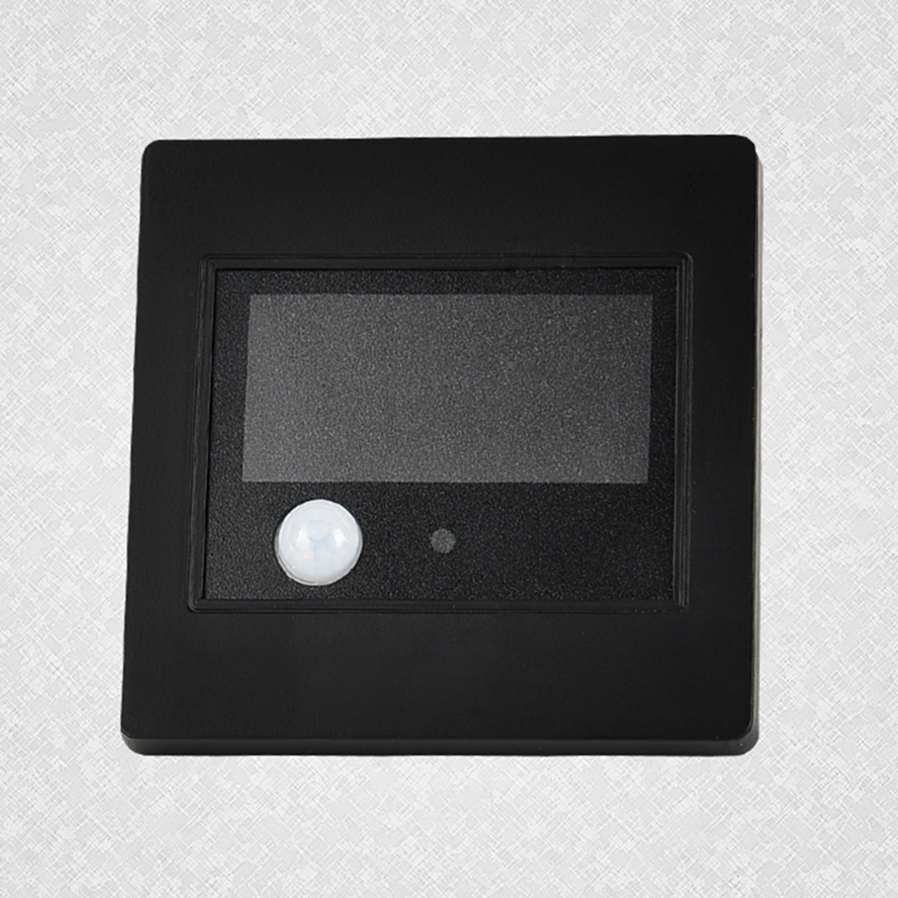 2.5W LED Human Body & Light Sensor Wall Plinth Recessed Stairs Footlight Corridor Lamps Hotel Restroom Bedroom Night Lights