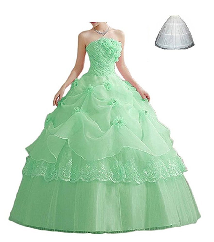 pink sweetheart ball gown quinceanera dresses with flower crystals beaded plus size prom pageant debutante party gown bm20