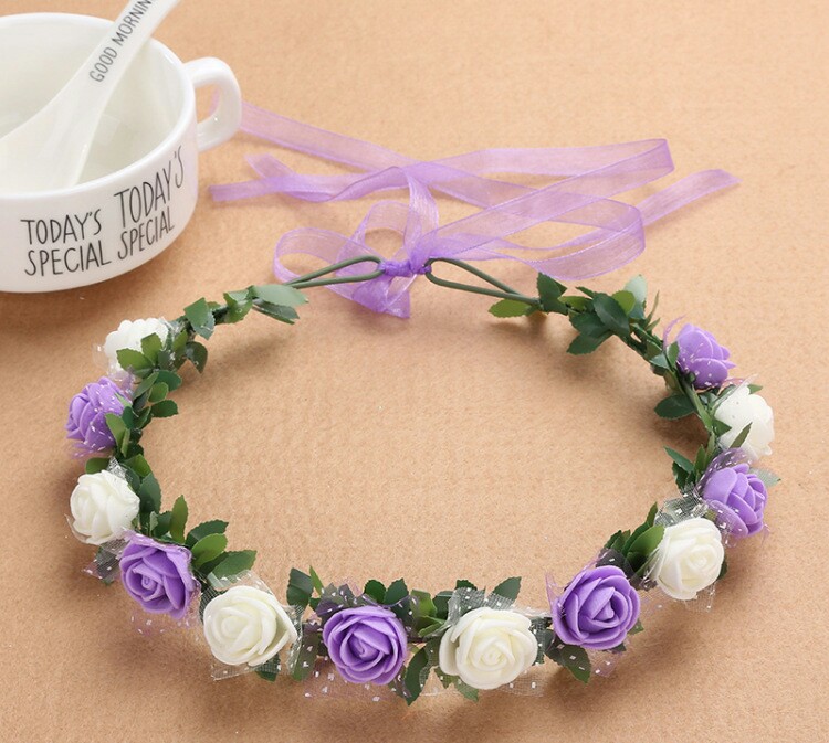 Bohemian Wreath Terylene Flower Headband Garland Crown Festival Wedding Bride Bridesmaid Hair Wreath BOHO Floral Headdress Headpiece, Multi
Bohemian Wreath Terylene Flower Headband Garland Crown Festival Wedding Bride Bridesmaid Hair Wreath BOHO Floral Headdress Headpiece, Multi