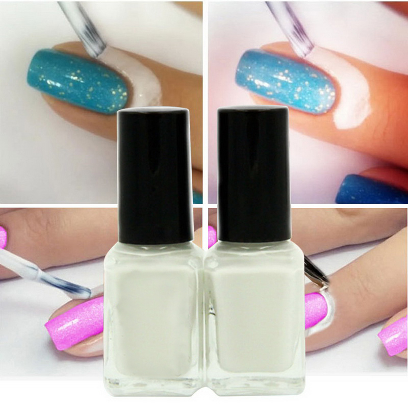 Peel Off Liquid Tape From Nail Polish Protection Finger Skin Cream White Latex Protected Glue Easy Clean Tape Cream Nail Polish