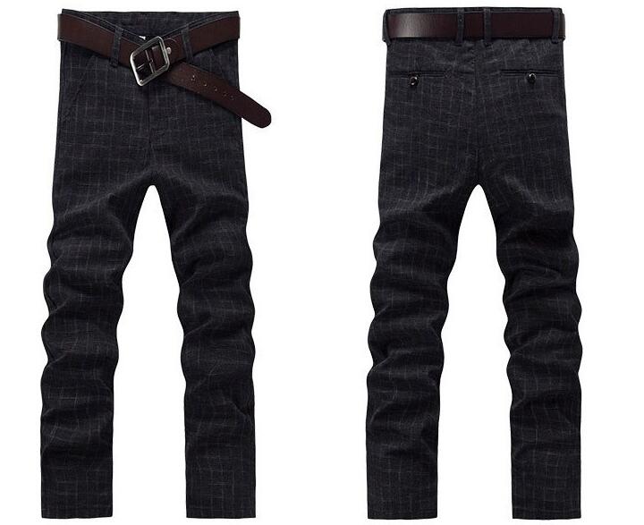 Good A++ Men's Pants Newest fashion Men Casual Nine Trousers Trouser Slim PM022 Mens Pant