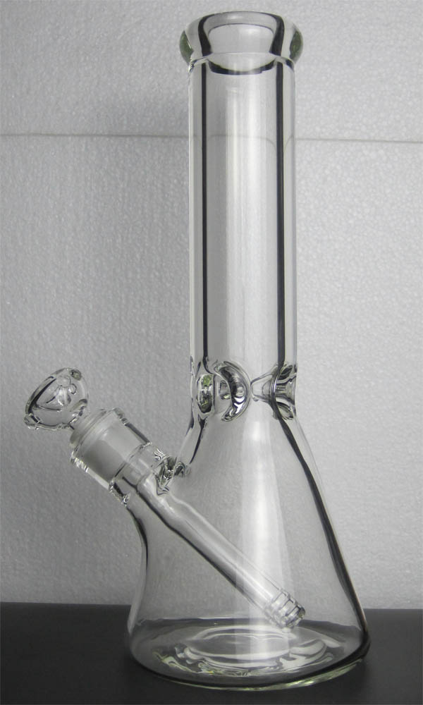 12 inches Glass Bongs Beaker Base Thick Water Pipe 9mm Glass Wall with 18>14mm Downstem 14mm Bowl
12 inches Glass Bongs Beaker Base Thick Water Pipe 9mm Glass Wall with 18>14mm Downstem 14mm Bowl