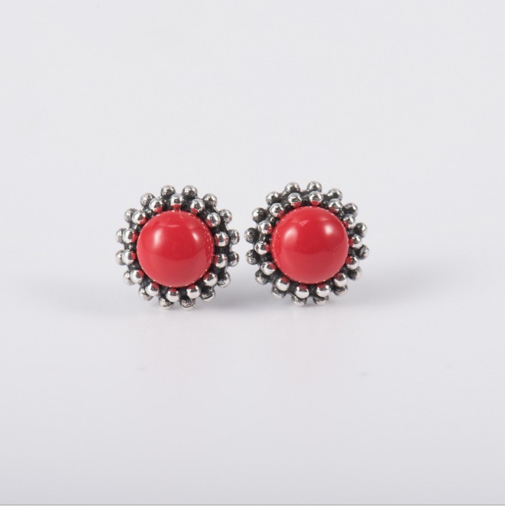 New European 925 Silver Fit Pandora Carved Earrings Female Crystal from Swarovski Simple Temperament Wild Anti-allergic
New European 925 Silver Fit Pandora Carved Earrings Female Crystal from Swarovski Simple Temperament Wild Anti-allergic