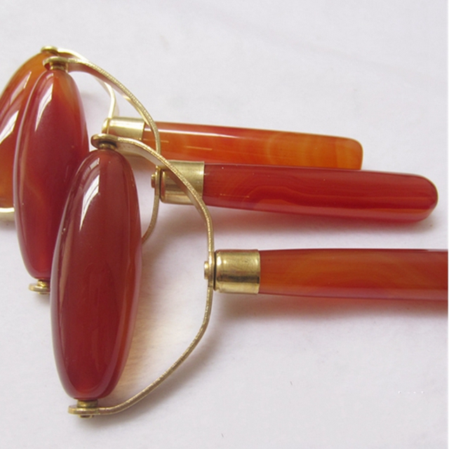 Hot sale Skin Care New Face Pratical Jade Facial Massage Roller Anti Wrinkle Healthy Face Body Head Neck Foot Nature Beauty Tool