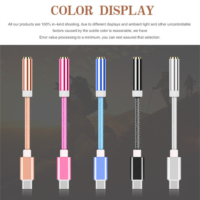 Covertor Braided Adapter Audio Male Nylon Type-C For Audio Jack Female AUX 12CM Cable 3.5mm To Letv MI6 Tswxw
Covertor Braided Adapter Audio Male Nylon Type-C For Audio Jack Female AUX 12CM Cable 3.5mm To Letv MI6 Tswxw