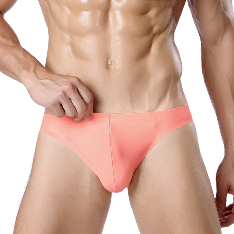 Mans Underwear Shorts Briefs Ice Silk Underwear Men High Quality Seamless Brief Panties Male Solid Shorts Underpants Men, White
Mans Underwear Shorts Briefs Ice Silk Underwear Men High Quality Seamless Brief Panties Male Solid Shorts Underpants Men, White