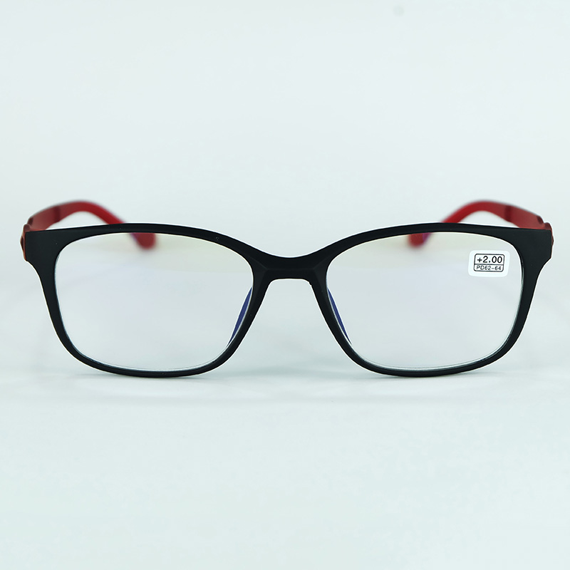 Classical Big Eyes Reading Glasses Full Plastic Frame Simple And Comfortable Eyewear For Elders Mixed Power Lenses Wholesale