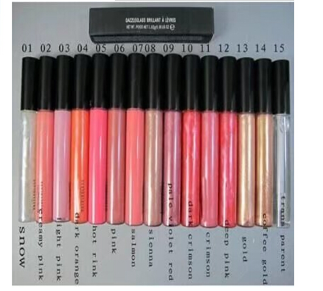 Free Shipping New Makeup Lips 1.92g Gloss With English Name!15 Different Colors(15pes/lot)
Free Shipping New Makeup Lips 1.92g Gloss With English Name!15 Different Colors(15pes/lot)