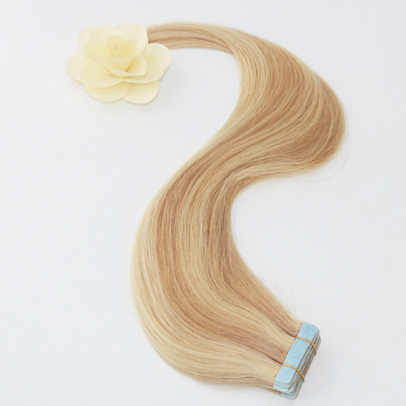 Remy Hair Extensions Human Hair U Tip Keratin Bonds Piano Color #16 with #22 Nail Tip Extensions 2.5g Per Stands
