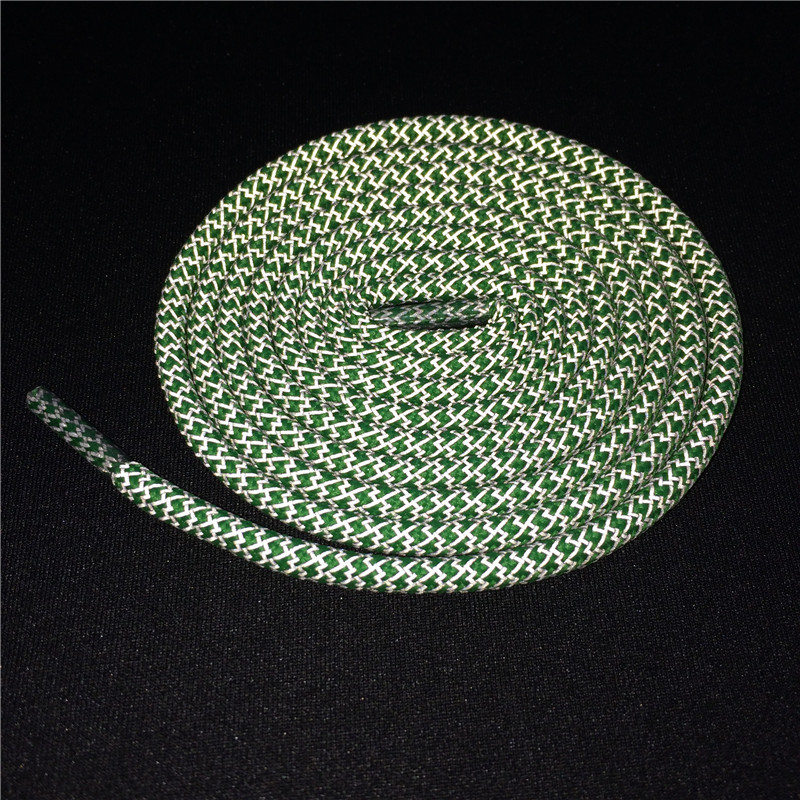 Weiou Multicolored Round Rope 3M Reflective Shiny Light Runner Shoe Laces Visible Safety Shoelaces Custom Shoestrings 140cm