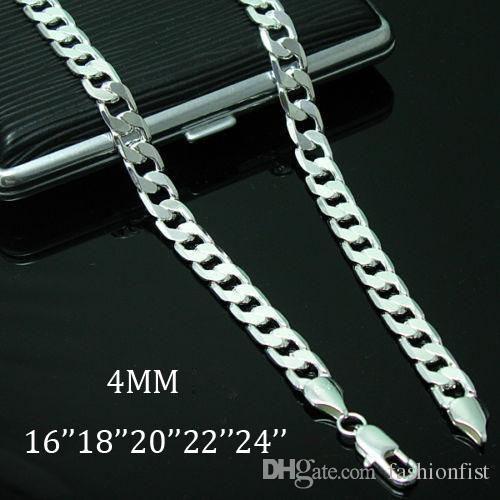 20pcs/lot 925 Sterling Silver Men Chain Necklaces Jewelry Top Quality 925 Silver Men Figaro Chain Necklaces Mix 16inch -- 24inch
20pcs/lot 925 Sterling Silver Men Chain Necklaces Jewelry Top Quality 925 Silver Men Figaro Chain Necklaces Mix 16inch -- 24inch
