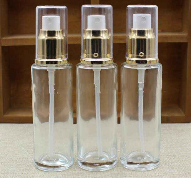 Transparent Glass Perfume Atomizer Empty Small Spray Bottle 50ml 30ml pure dew Moisturizer water container
Transparent Glass Perfume Atomizer Empty Small Spray Bottle 50ml 30ml pure dew Moisturizer water container