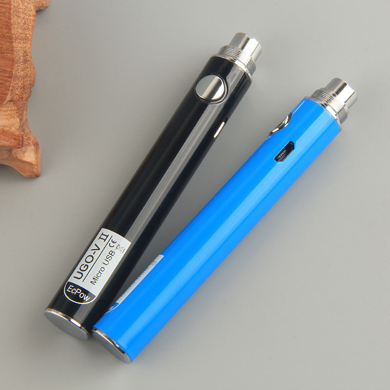 Original UGO V II 650 900mah EVOD eGo 510 Battery Micro USB Passthrough Charge with USB Cable vaporizers Ecigs Open Vape batteries
Original UGO V II 650 900mah EVOD eGo 510 Battery Micro USB Passthrough Charge with USB Cable vaporizers Ecigs Open Vape batteries