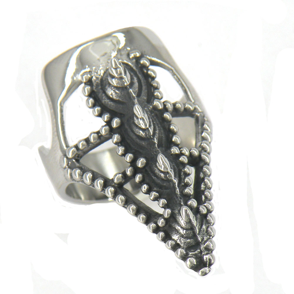 FANSSTEEL STAINLESS STEEL mens or womens PUNK VINTAGE TRIBAL rhinoceros horn biker Ring SIGNET RING GIFT 11W59
FANSSTEEL STAINLESS STEEL mens or womens PUNK VINTAGE TRIBAL rhinoceros horn biker Ring SIGNET RING GIFT 11W59