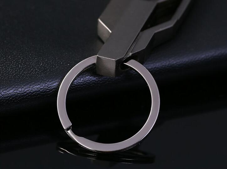 Best gift Men 's high - end metal key chain creative car accessories key chain gift ad custom KR022 Keychains mix order 20 pieces a lot