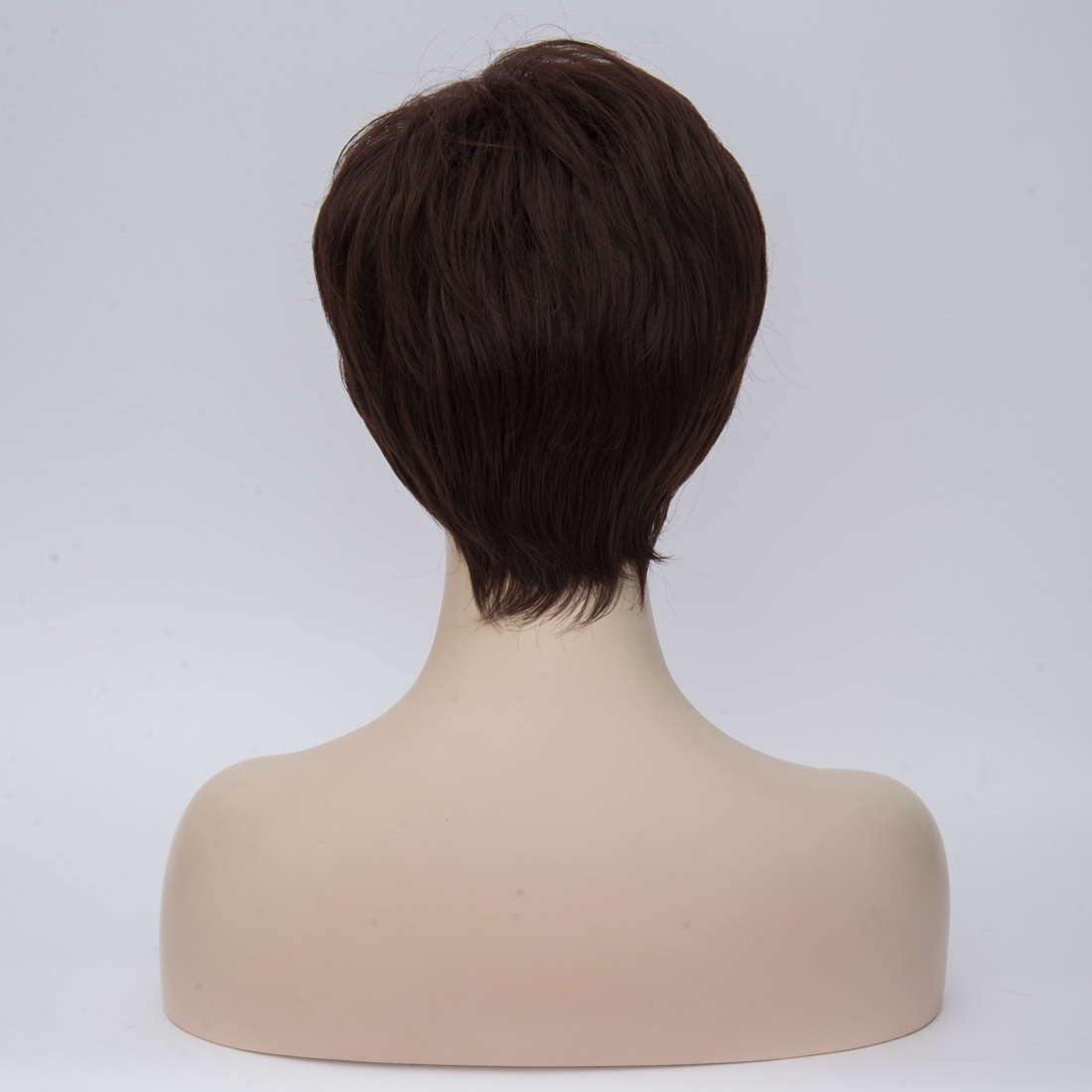 Synthetic Straight Short Wigs For Women Pixie Cut Wig Two Tone Color + A Free Wig Cap