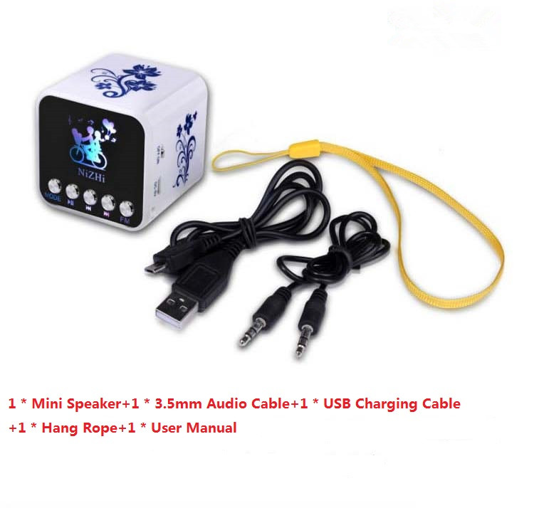 Hot Sale Wholesale Portable USB Mini Mobile Phone Music Speaker NiZHi TT032B with FM Radio Support Micro SD/TF USB Disk Speaker
Hot Sale Wholesale Portable USB Mini Mobile Phone Music Speaker NiZHi TT032B with FM Radio Support Micro SD/TF USB Disk Speaker