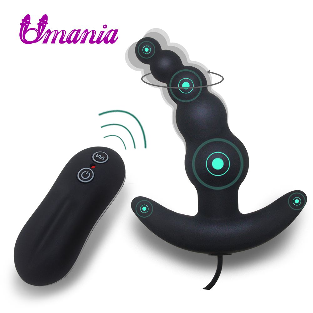 Prostate Massage Anal Sex toys Anal vibrator Butt Plug 10 mode Silicone Anal beads Sex toys for men Sex products - view 7