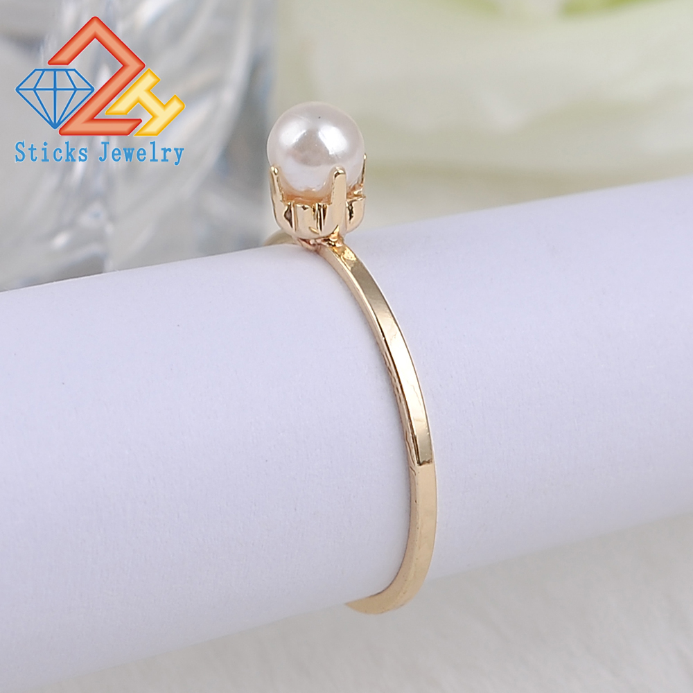 New Women's Round Copper ring Pearl Ring 100% Eco-friendly Zinc Alloy Material White 1pcs / lot Heavy Drop Shipping
New Women's Round Copper ring Pearl Ring 100% Eco-friendly Zinc Alloy Material White 1pcs / lot Heavy Drop Shipping