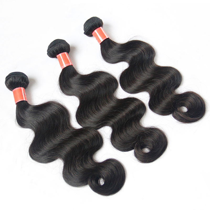 Brazilian Virgin Human Hair Weave Bundles Unprocessed Brazillian Peruvian Indian Malaysian Cambodian Straight Body Wave Remy Hair Extensions