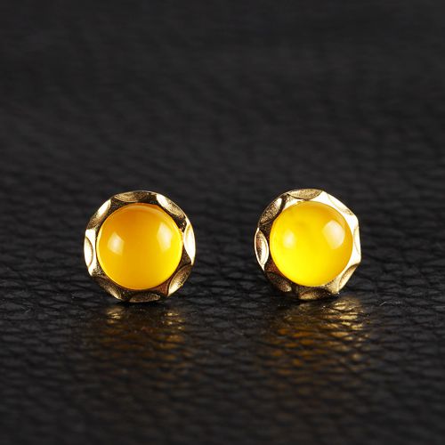 925 Sterling Silver Semi Mount Stud Earrings for Women Setting Party Trendy Fine Jewelry