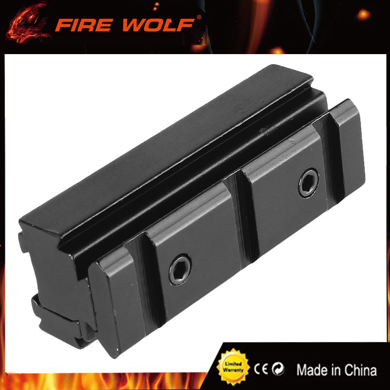 FIRE WOLF Scope Base Adapter Converter 11mm to 20mm Weaver picatinny Rail Scope Mount Rifle Hunting Caze Accessories Black
FIRE WOLF Scope Base Adapter Converter 11mm to 20mm Weaver picatinny Rail Scope Mount Rifle Hunting Caze Accessories Black