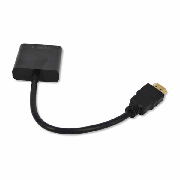 Image of HDMI Male to VGA adapter Digital to Analog Video Audio Converter Cable hdmi vga connector for Xbox 360 PS4 PC Laptop TV Box