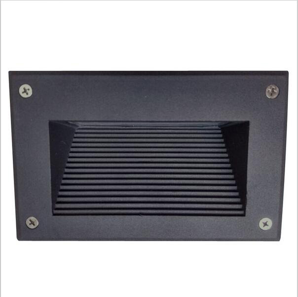 led staircase light 3W subway lamps IP67 cover step paitio recessed lights floor garden landscape wall lighting outdoor lighting