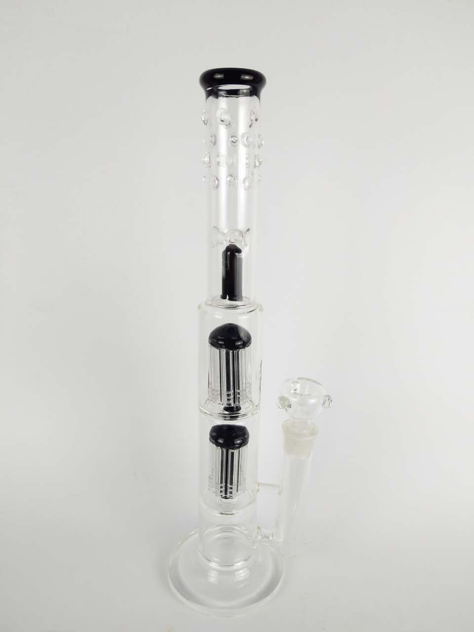 h:40cm Glass Bong Spoiled Green/blue Speranza double tree perc dome percolator water pipe 18mm bowl big wate black 
h:40cm Glass Bong Spoiled Green/blue Speranza double tree perc dome percolator water pipe 18mm bowl big wate black